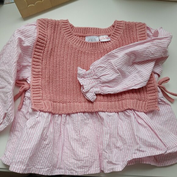 Baby girl knit top - Picture 1 of 3